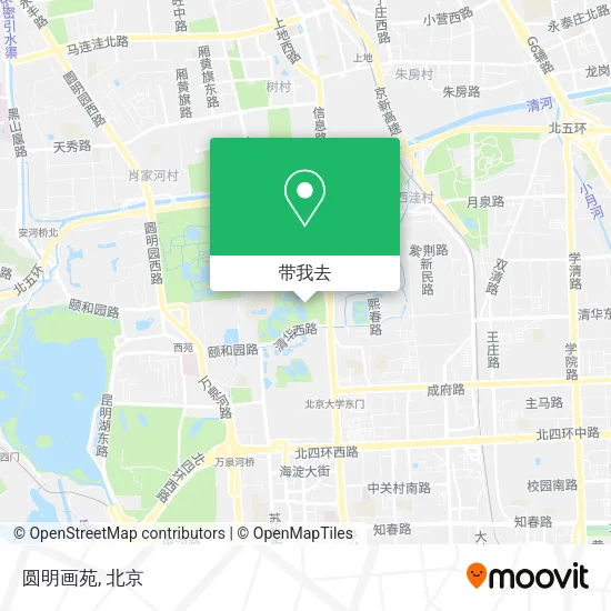 圆明画苑地图