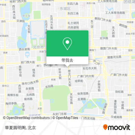 華夏圓明阁地图
