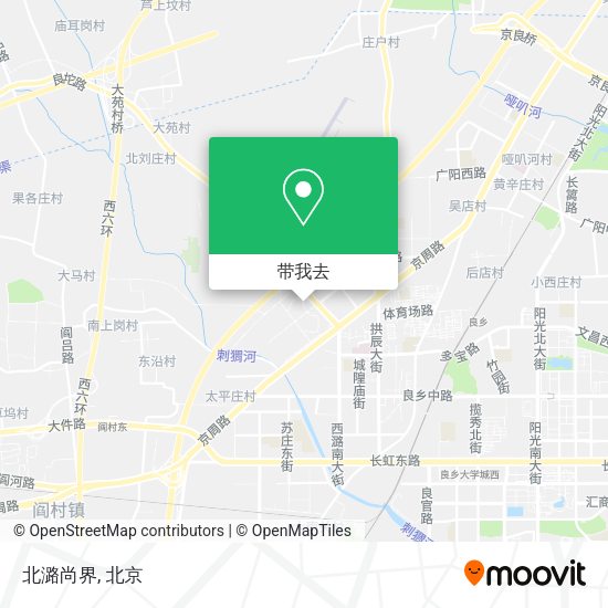 北潞尚界地图