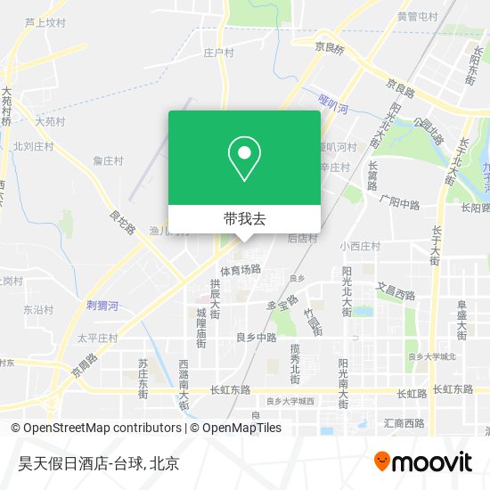 昊天假日酒店-台球地图