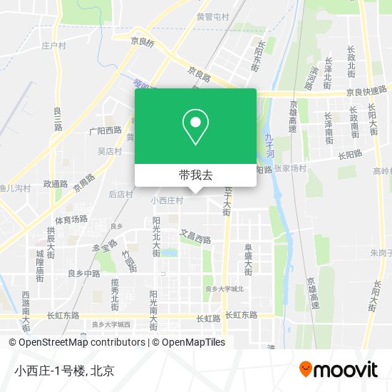 小西庄-1号楼地图