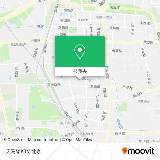 天马铭KTV地图