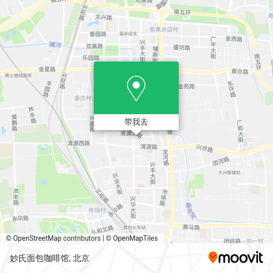 妙氏面包咖啡馆地图