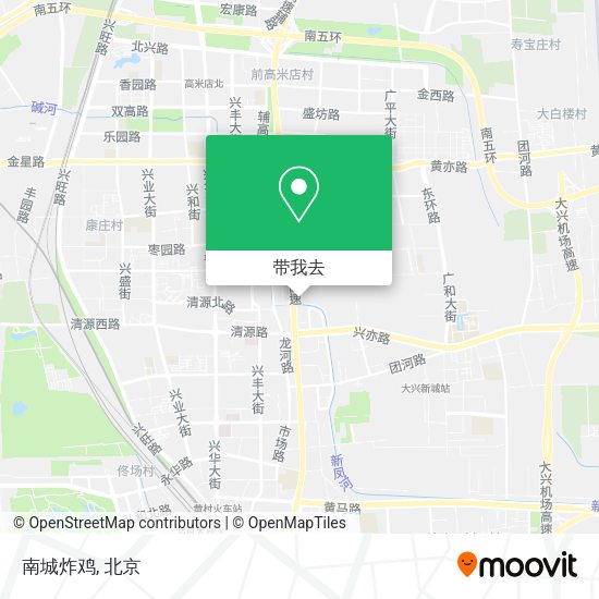 南城炸鸡地图