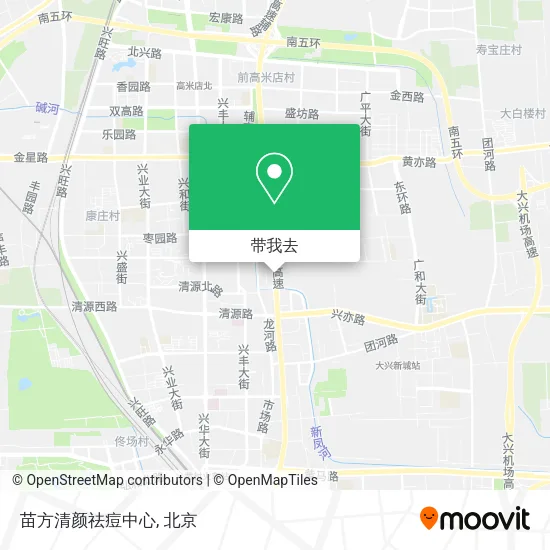 苗方清颜祛痘中心地图