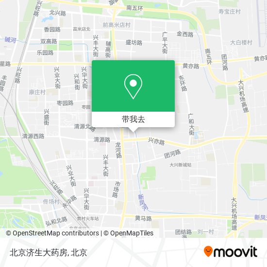 北京济生大药房地图