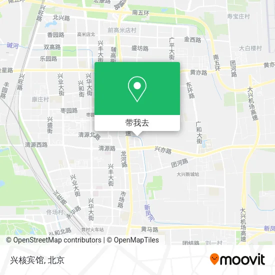 兴核宾馆地图