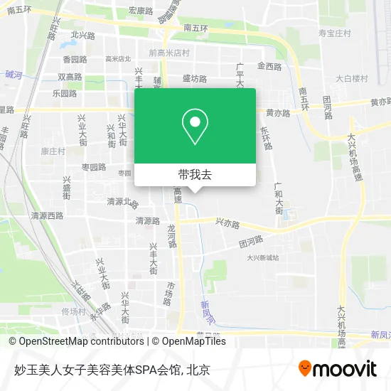 妙玉美人女子美容美体SPA会馆地图