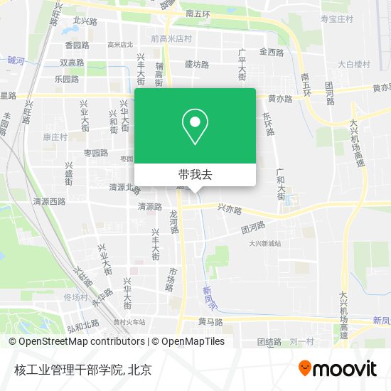 核工业管理干部学院地图