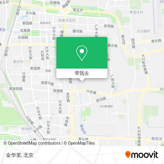 金华里地图