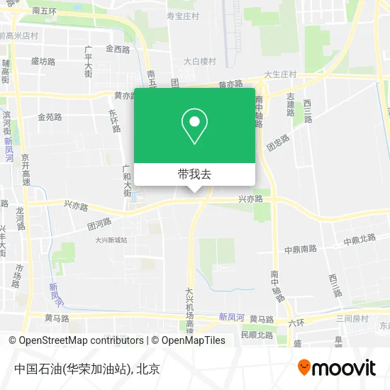 中国石油(华荣加油站)地图