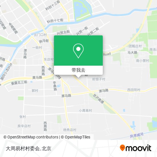 大周易村村委会地图