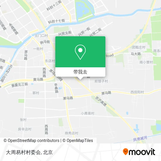 大周易村村委会地图