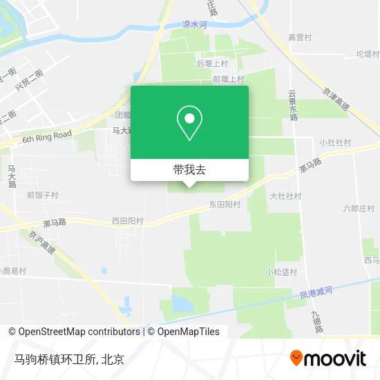 马驹桥镇环卫所地图