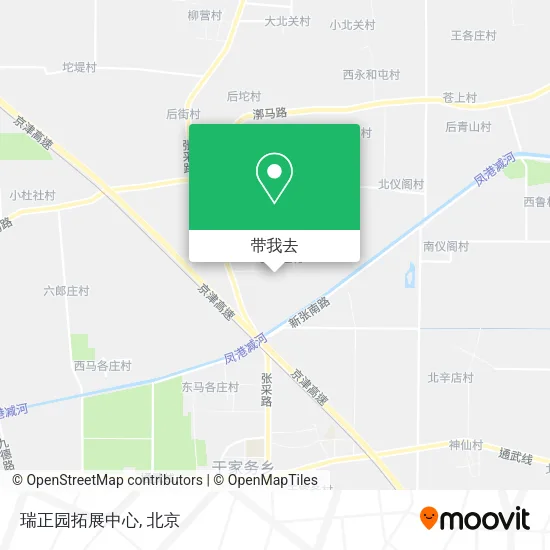 瑞正园拓展中心地图