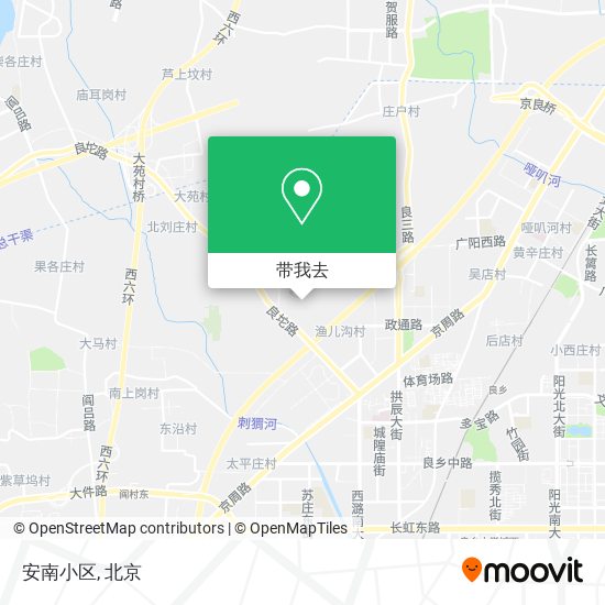 安南小区地图
