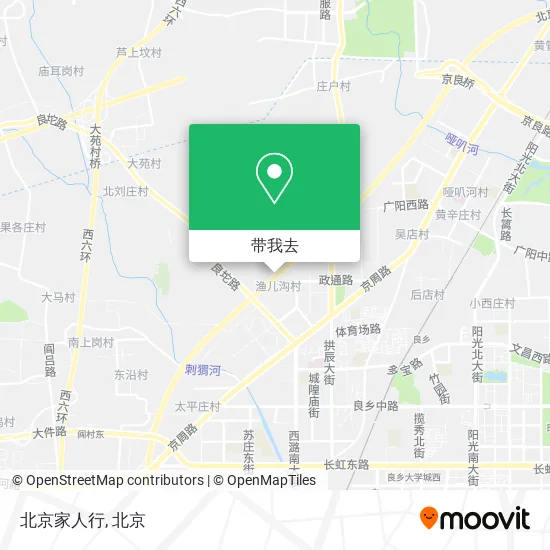 北京家人行地图