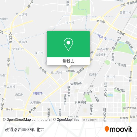 政通路西里-3栋地图