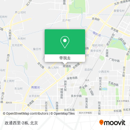 政通西里-2栋地图