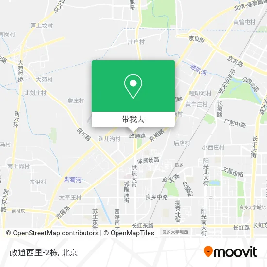 政通西里-2栋地图