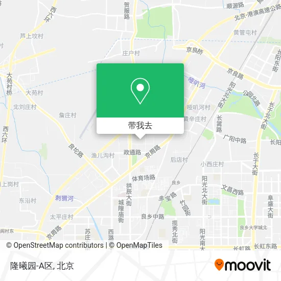 隆曦园-A区地图