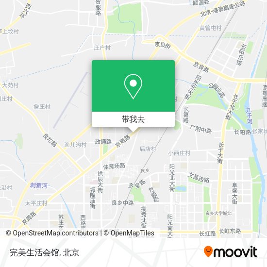 完美生活会馆地图