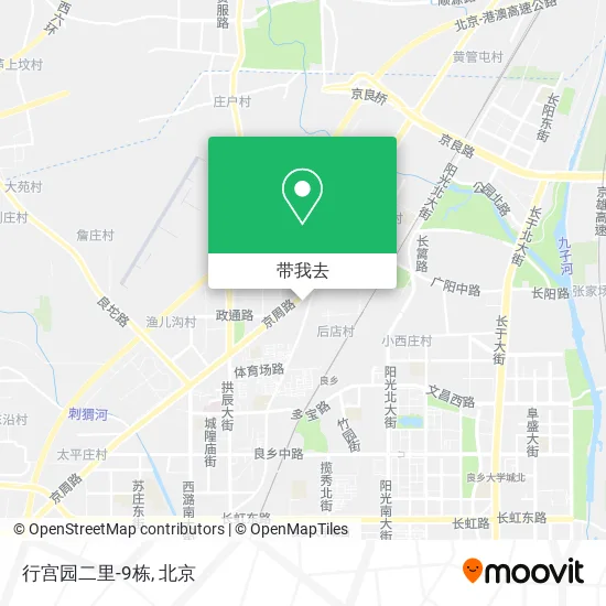 行宫园二里-9栋地图