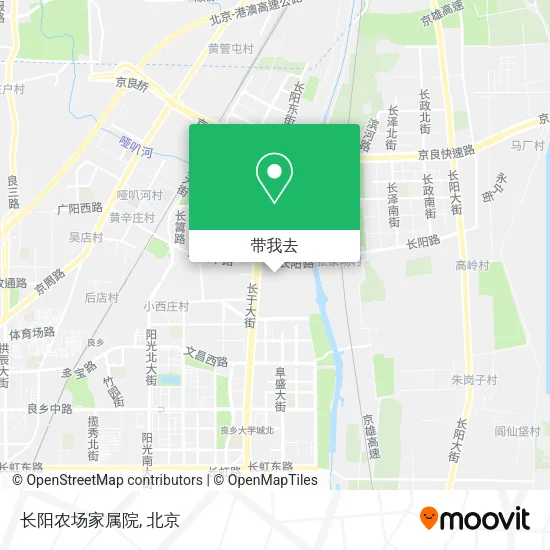 长阳农场家属院地图
