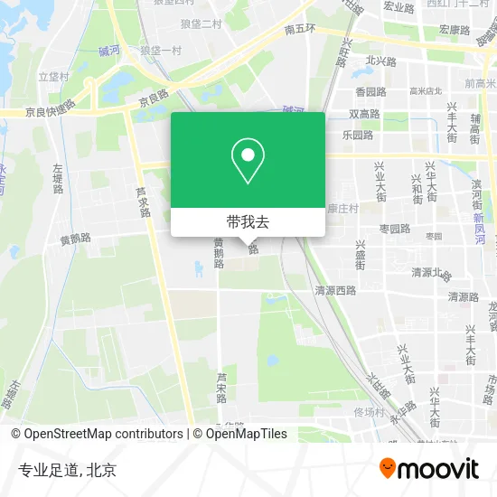 专业足道地图