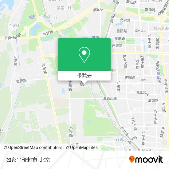 如家平价超市地图