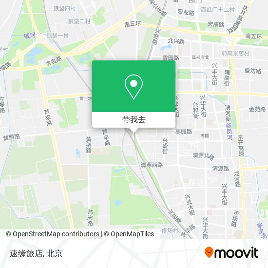 速缘旅店地图