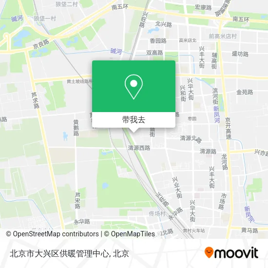 北京市大兴区供暖管理中心地图