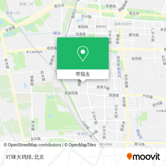 吖咪大鸡排地图