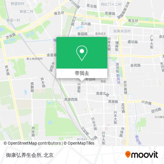 御康弘养生会所地图