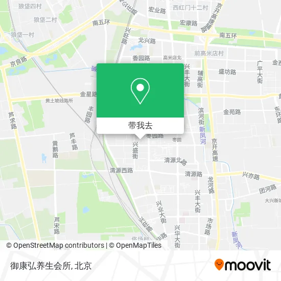 御康弘养生会所地图