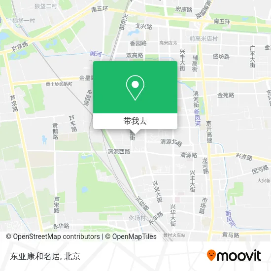 东亚康和名居地图