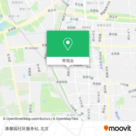 康馨园社区服务站地图