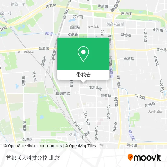 首都联大科技分校地图