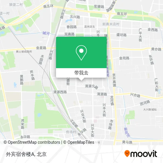 外宾宿舍楼A地图