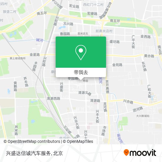 兴盛达信诚汽车服务地图
