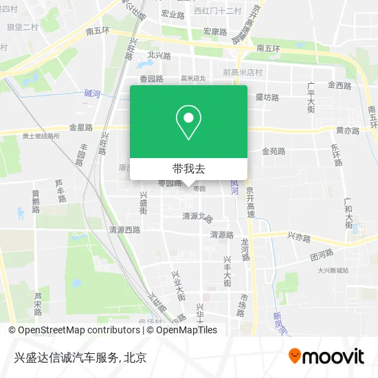 兴盛达信诚汽车服务地图