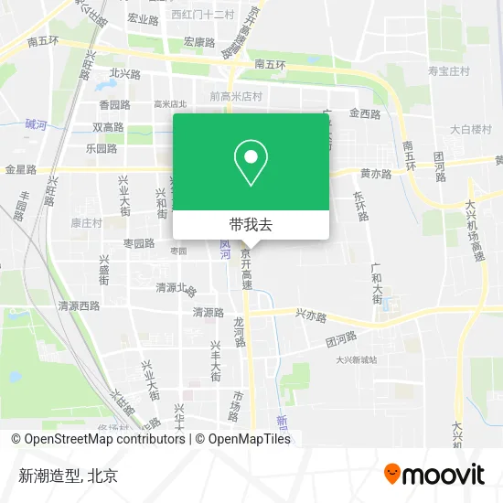 新潮造型地图