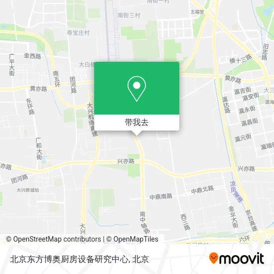 北京东方博奥厨房设备研究中心地图