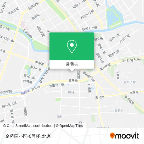 金桥园小区-6号楼地图