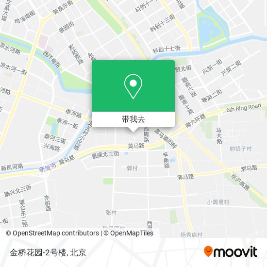 金桥花园-2号楼地图