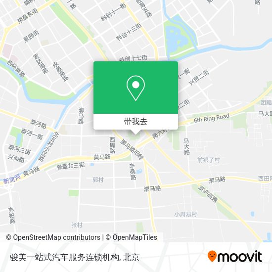 骏美一站式汽车服务连锁机构地图