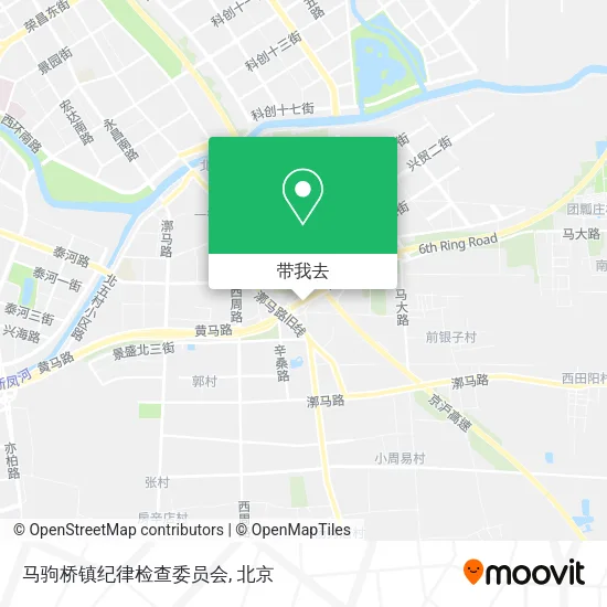 马驹桥镇纪律检查委员会地图
