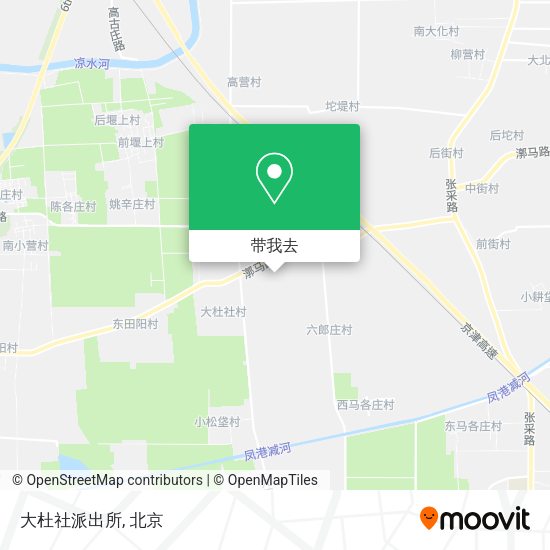 大杜社派出所地图