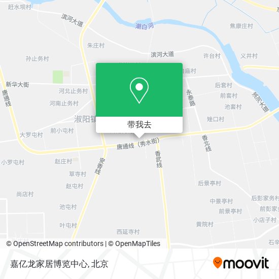 嘉亿龙家居博览中心地图