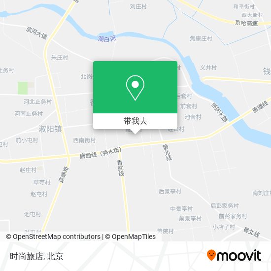 时尚旅店地图